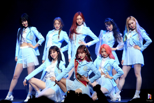 걸그룹 '위키미키' 팬쇼케이스 현장 [판타지오 제공]